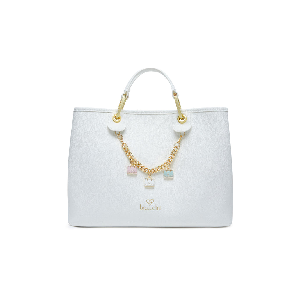 Borsa Braccialini B18190 Beth Big charms con borsette pendenti