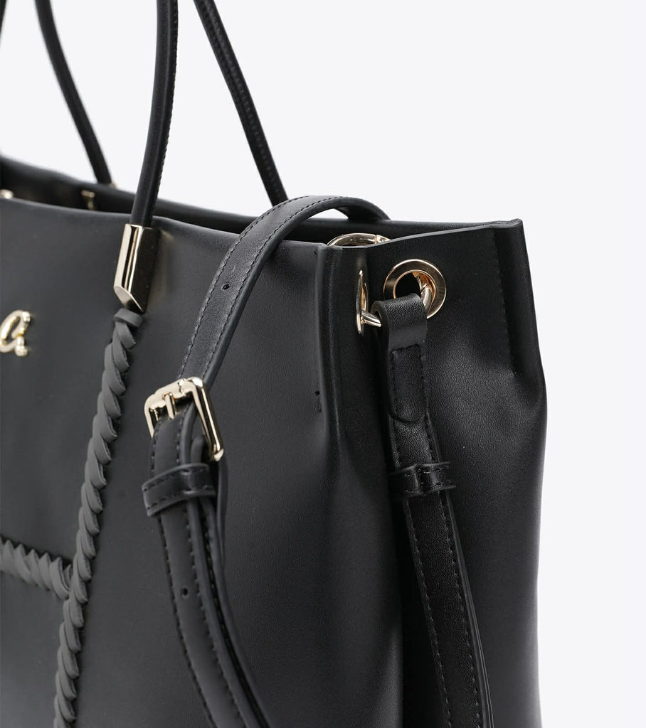 BORSA AXEL 1010-3479 A TRACOLLA CON EFFETTO INTRECCIO