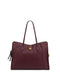 Borsa Pollini SC4642 Shopping Bag Drop In Mini Grained Pu Burgundy