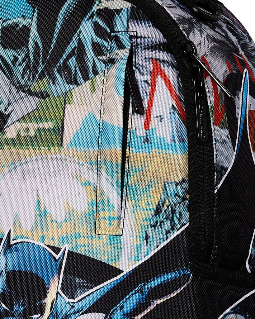 ZAINO SPRAYGROUND ART7340 DC BATMAN COLLAGE SHARK DLXR BACKPACK