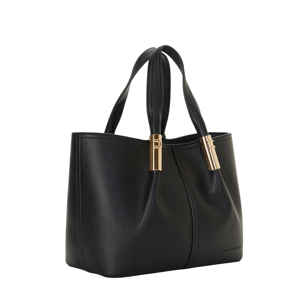 Borsa Elisabetta Franchi BS42A56E2 Tote media con dettagli logo