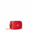 Borsa Elisabetta franchi BS72A47E2 a tracolla in materiale effetto pelle con angoli in metallo
