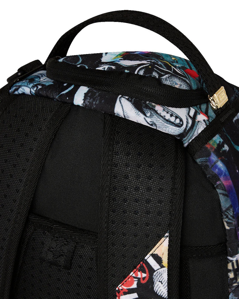 ZAINO SPRAYGROUND ART7340 DC BATMAN COLLAGE SHARK DLXR BACKPACK