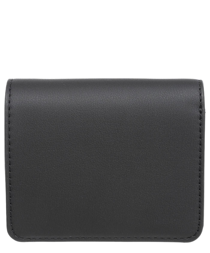 Portafoglio Love Moschino JC5612 GRS Pu small logo lettering dorato