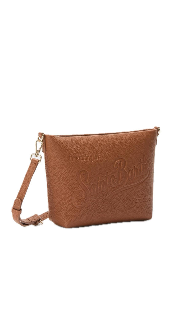 Borsa Saint Barth ALI0034 005321 a spalla Aline Bag in pelle martellata