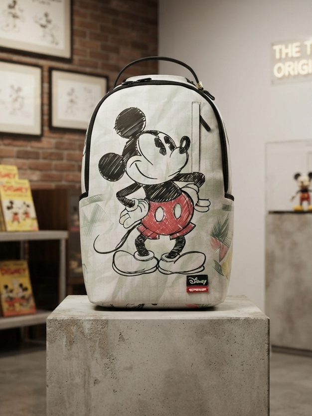 ZAINO SPRAYGROUND 9128 OLD SCHOOL SKETCH BACKPACK