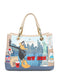 Borsa Braccialini Cartoline LT251 Duffy Duck a New York