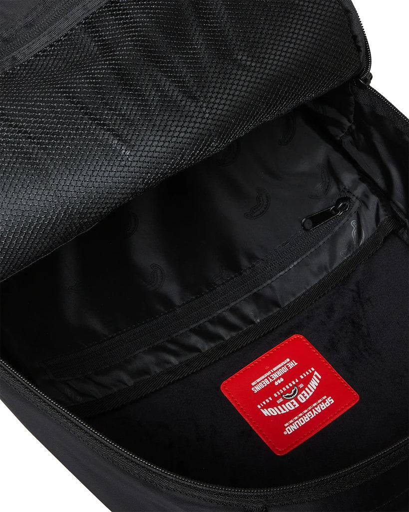 ZAINO SPRAYGROUND ART7090 SHARK CENTRAL NYLON BLACK