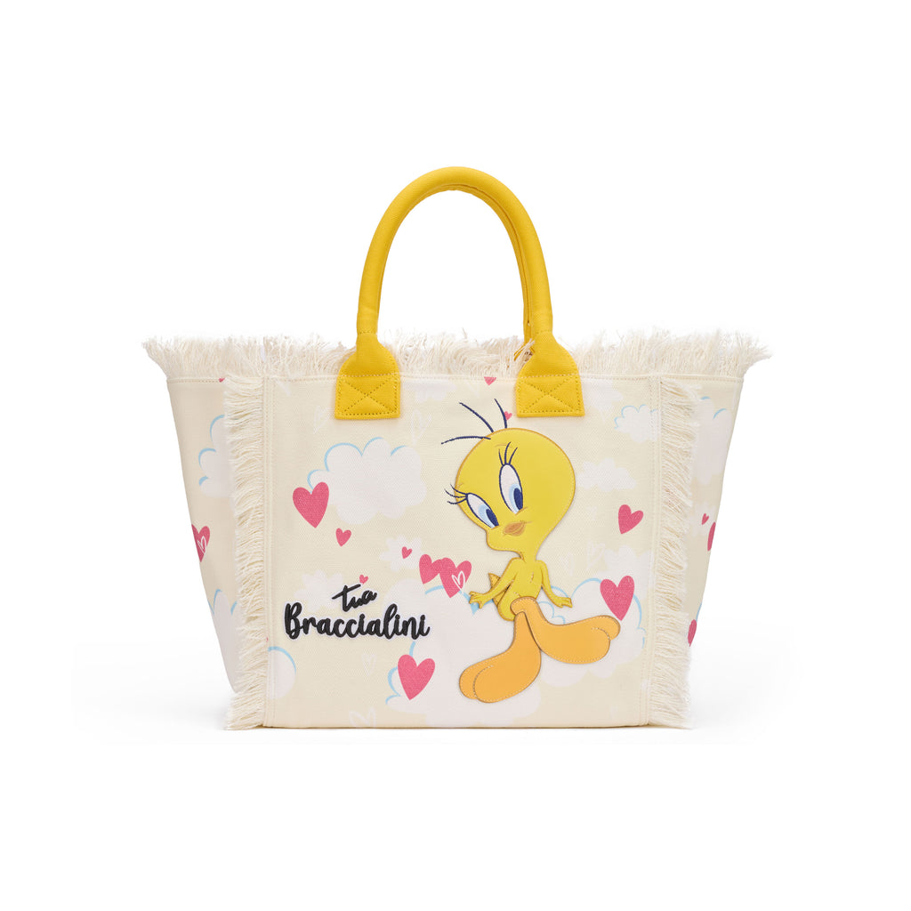 Borsa Mare Braccialini Summer Looney Tunes