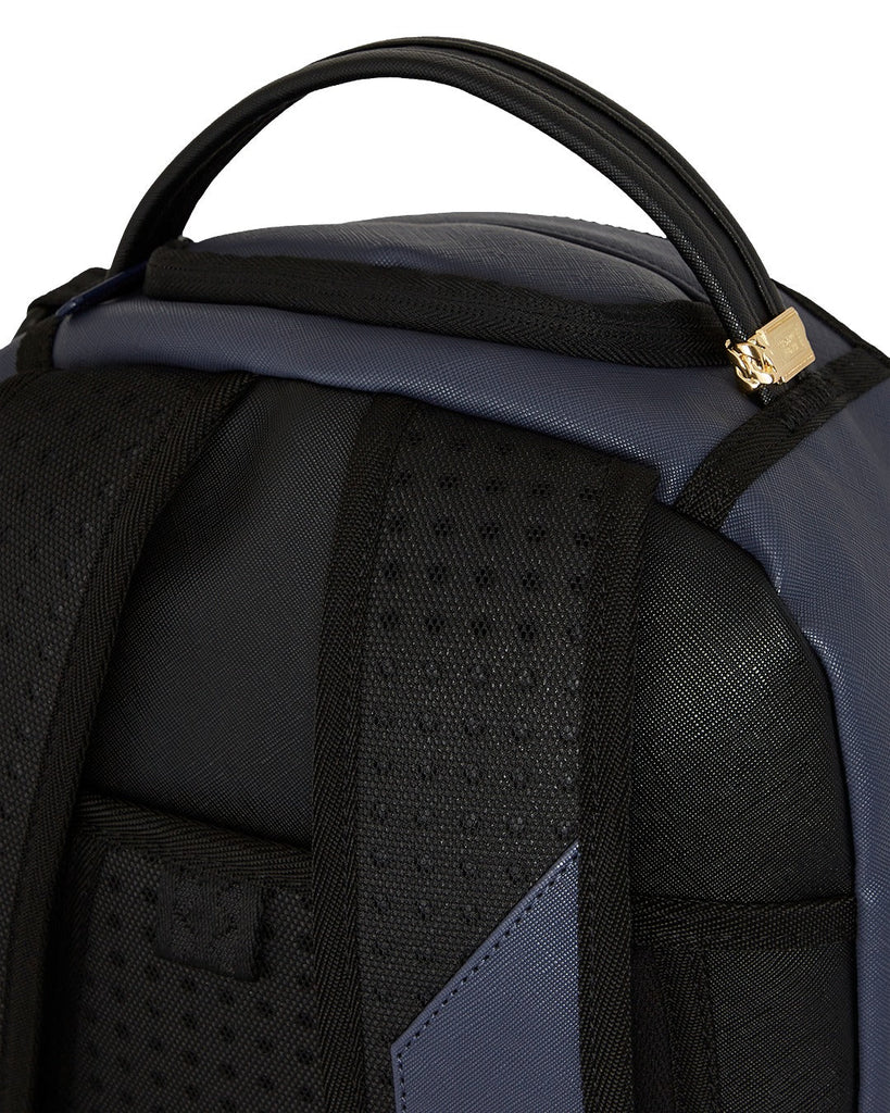ZAINO SPRAYGROUND ART7633 SHARK CENTRAL MIDNIGHT BLUE DLXSV BACKPACK