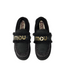 Scarpe MOU Platform clog with strap logo BKBK MU.FW681006A Black