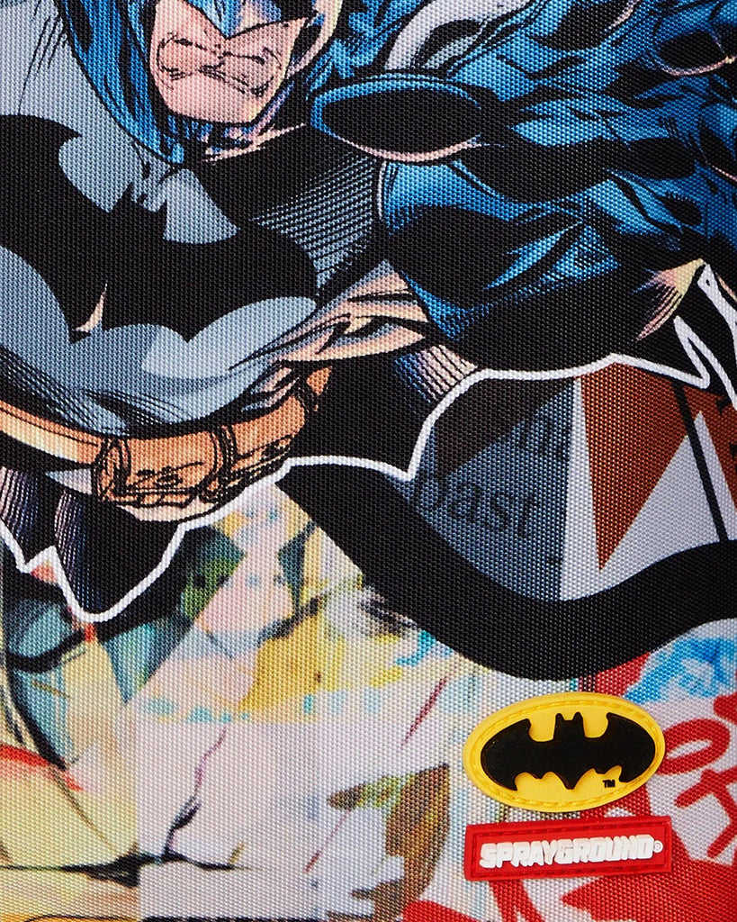 ZAINO SPRAYGROUND ART7340 DC BATMAN COLLAGE SHARK DLXR BACKPACK