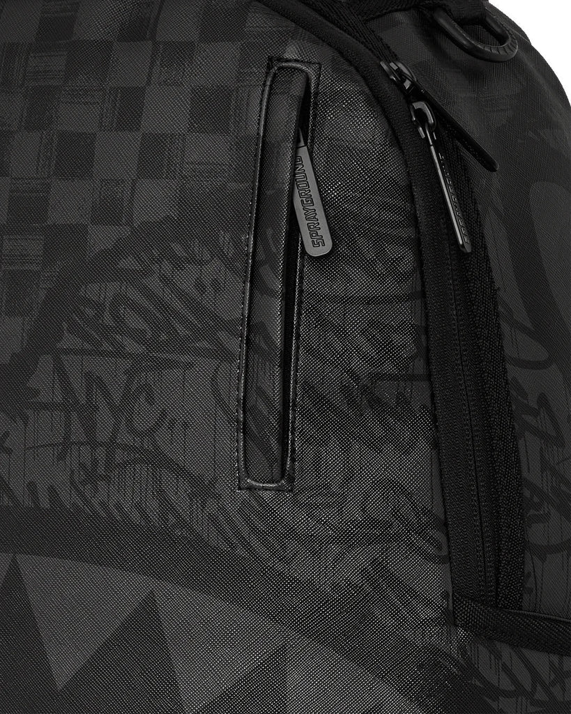 ZAINO SPRAYGROUND ART7055 TORN GRAFF CHECK DLXSV BACKPACK