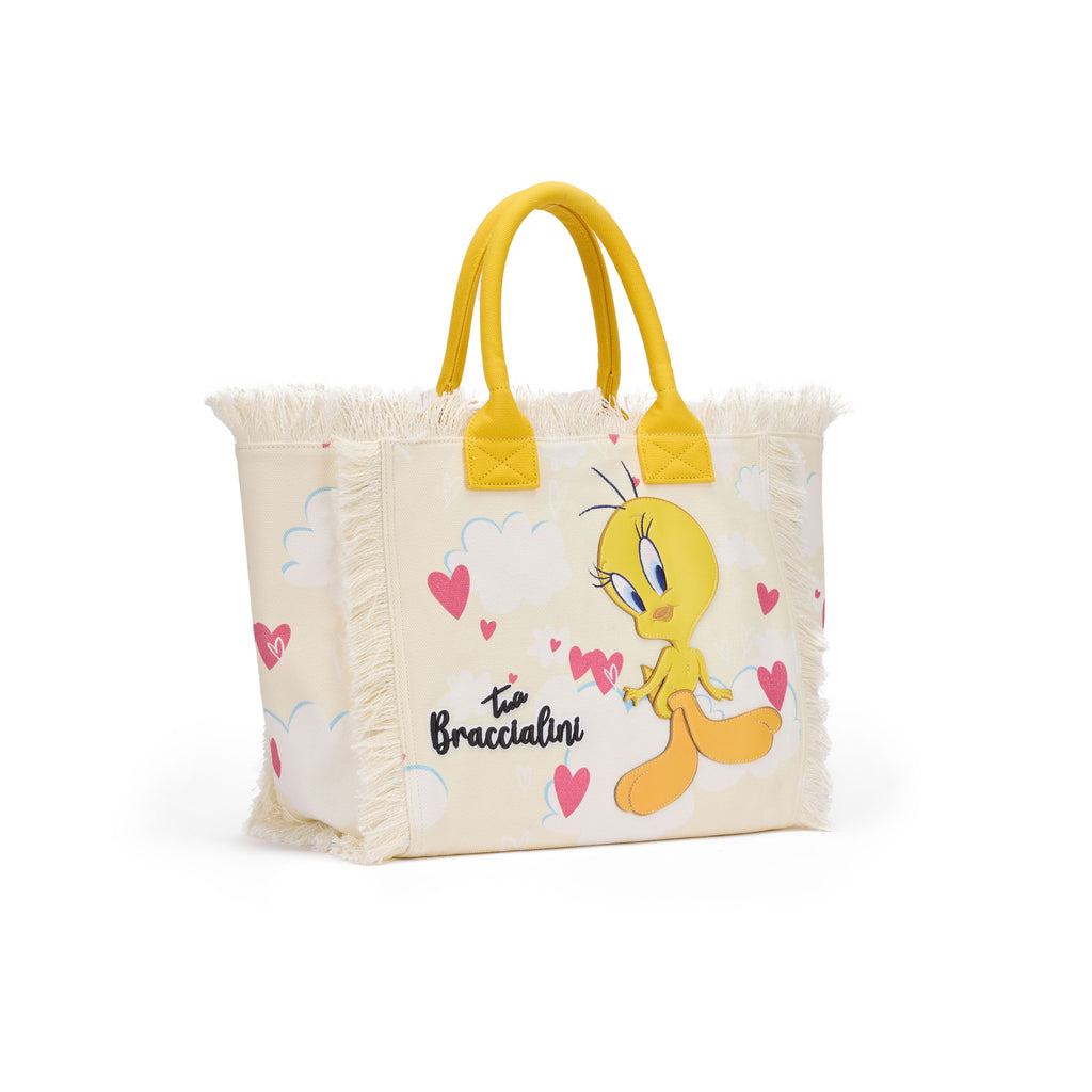 Borsa Mare Braccialini Summer Looney Tunes