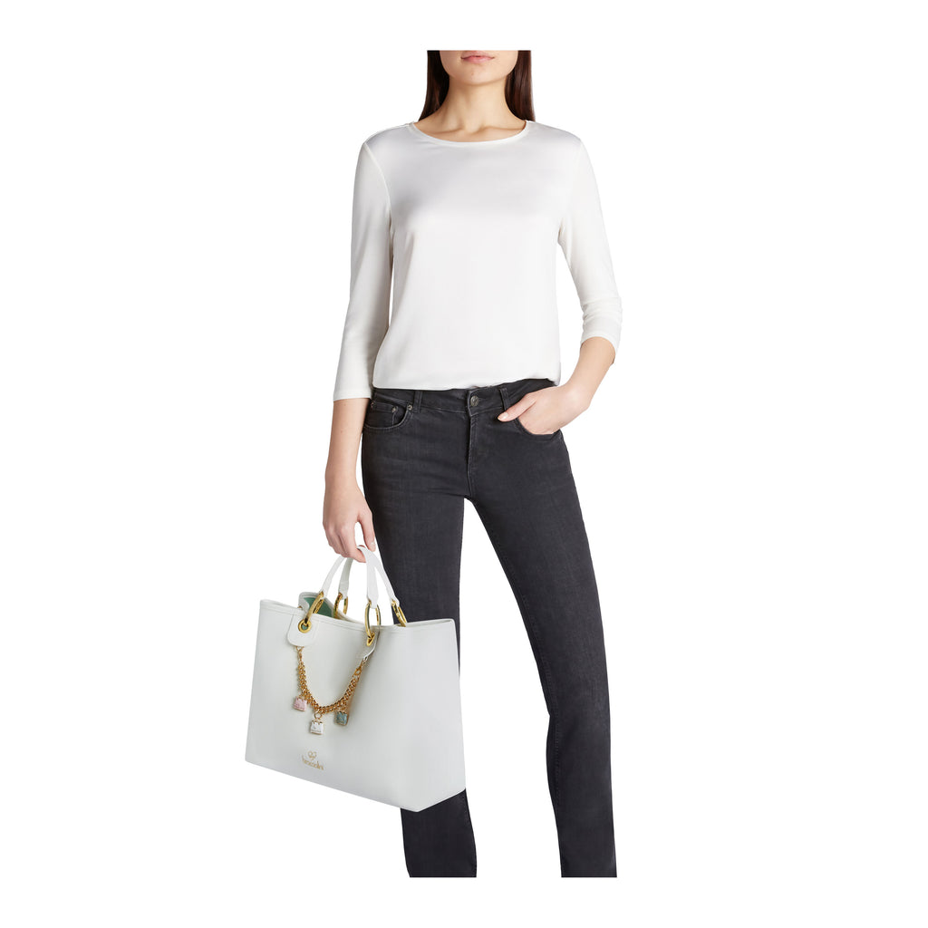 Borsa Braccialini B18190 Beth Big charms con borsette pendenti