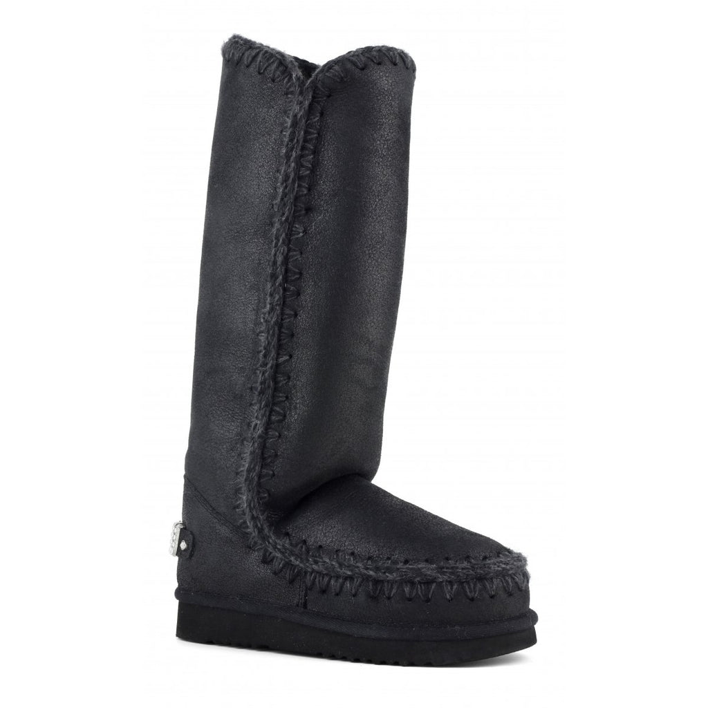 Scarpe MOU Eskimo 40 rhinestones logo BKBK MU.FW101052A Black