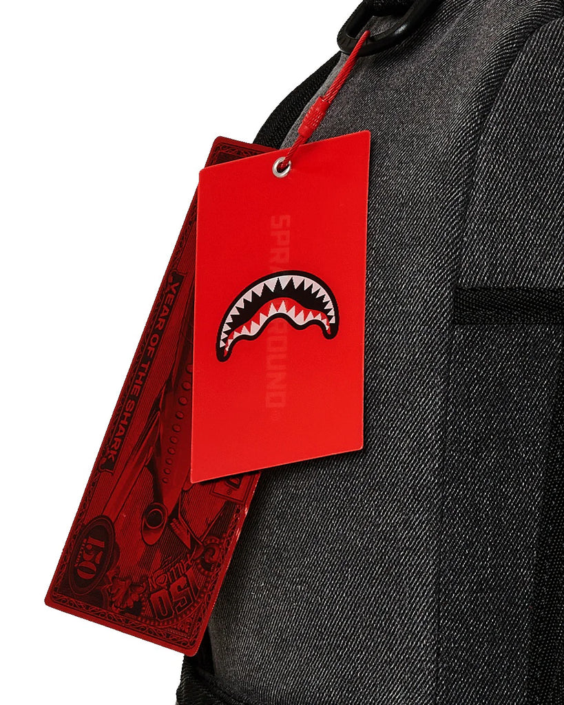 ZAINO SPRAYGROUND ART7165 SHARK CENTRAL PAINTED DLXS BACKPACK