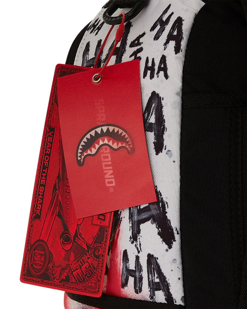 ZAINO SPRAYGROUND ART7120 THE JOKER MAKEUP SHARK MOUTH DLXR BACKPACK