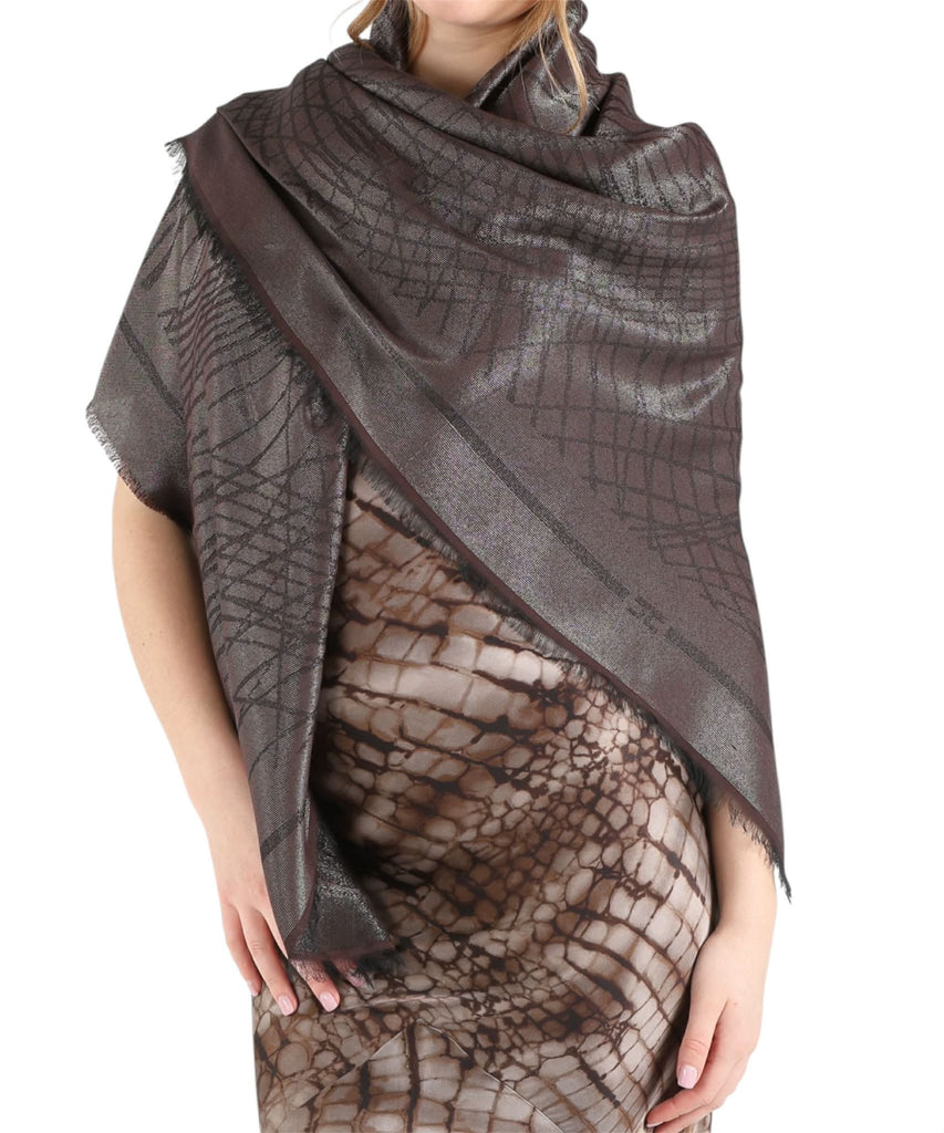 Foulard Elisabetta Franchi SC13F62E2 con lurex