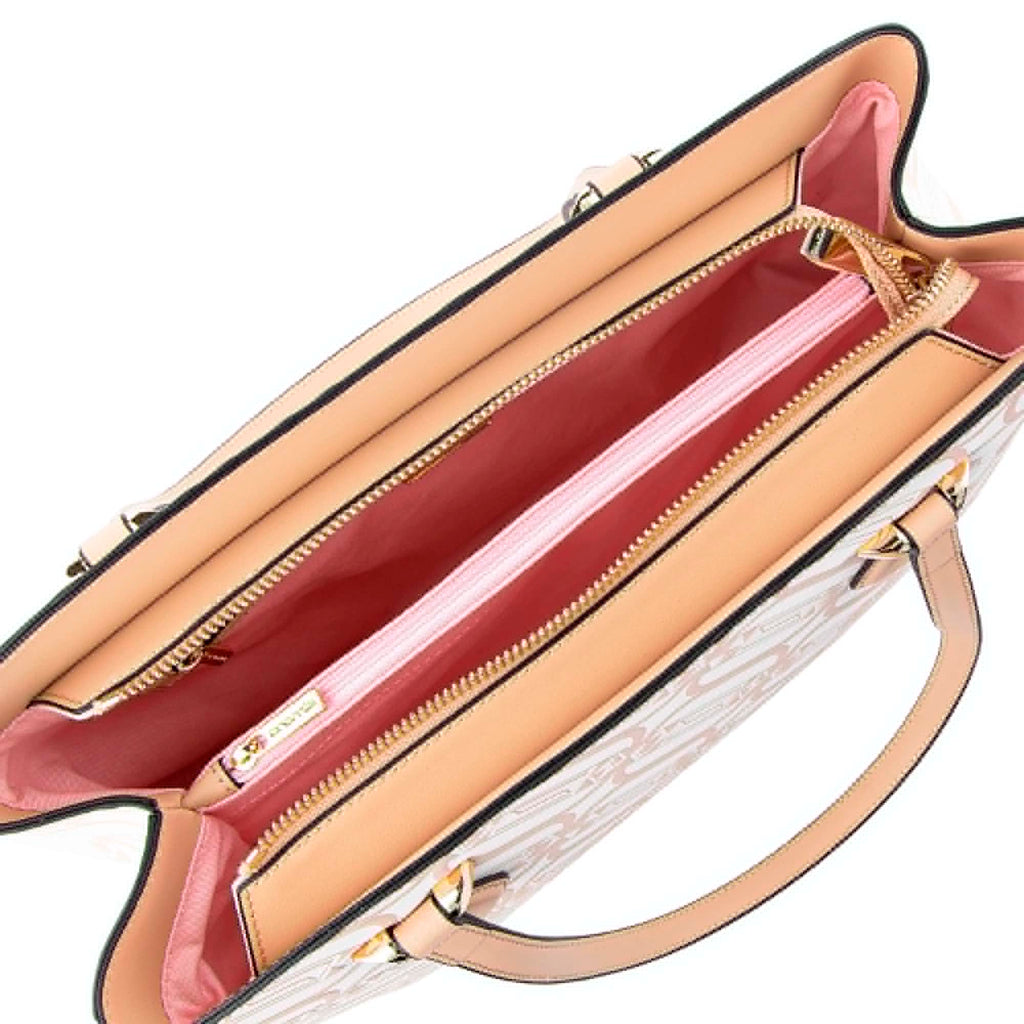 Borsa Cromia A Spalla In Pelle Rosa 1405625