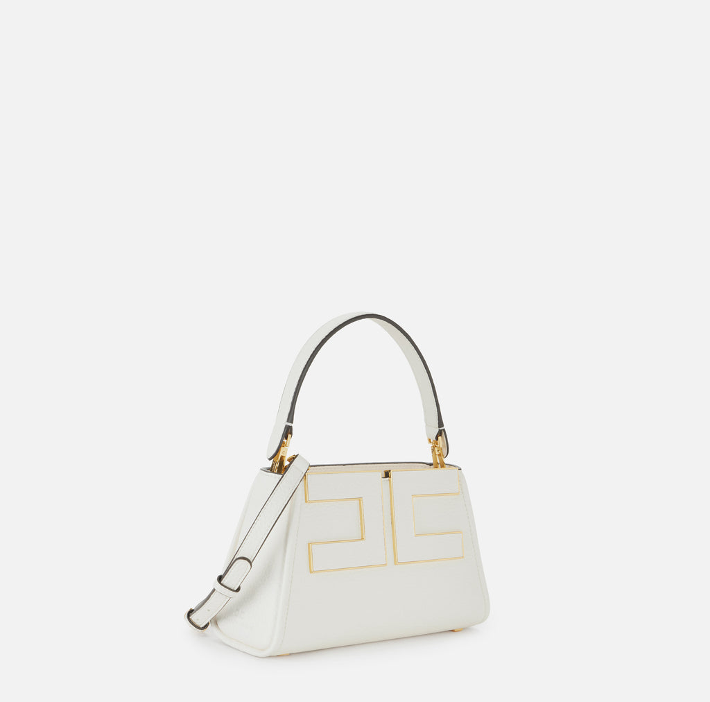 Borse Elisabetta Franchi BS07A66E2 con maxi logo a tracolla