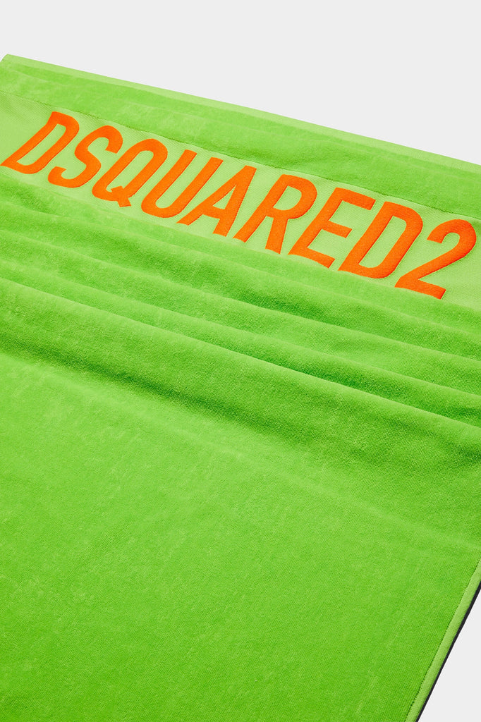 Telo mare DSQUARED2 art D7P004800 verde e arancio