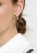 Orecchini Elisabetta Franchi OR32A67E2 con logo smaltato e strass