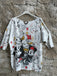 T-shirt in filo grafica fantasia