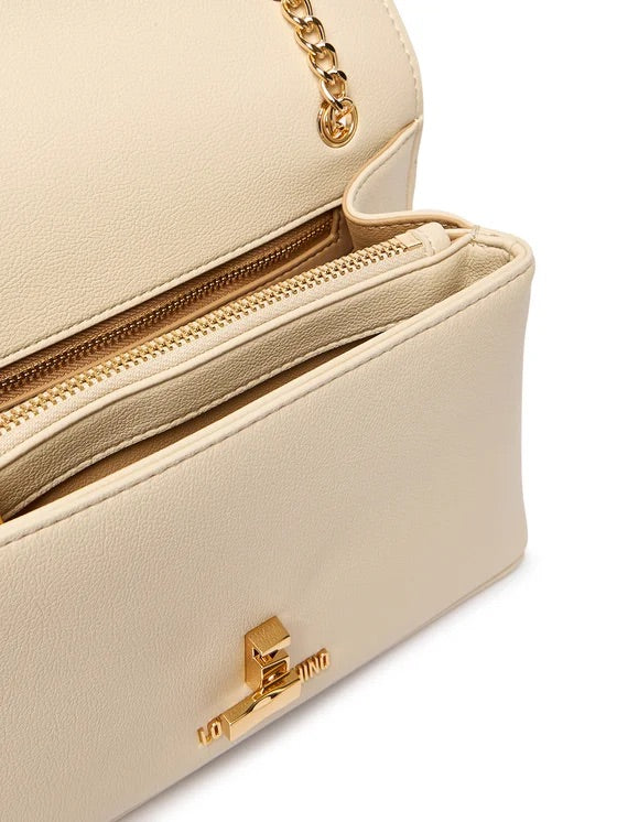 Borsa Love Moschino JC4138 flap bag chiusura cuore  in metallo heart turnlock