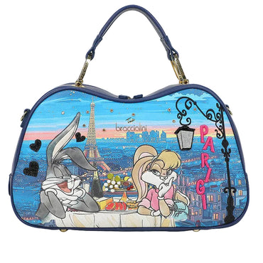 Borsa Braccialini Cartoline LT254 Bugs e Lola a Parigi