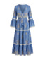 Abito Alessia & Massimo Blu Bohemian VE2435