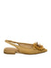 Scarpe Tosca Blu SS2615S158 Deauville in rafia con maxi fiore