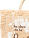 Borsa Saint Barth Colette Straw Hibiscus 1110 EMB COL0017 03047L