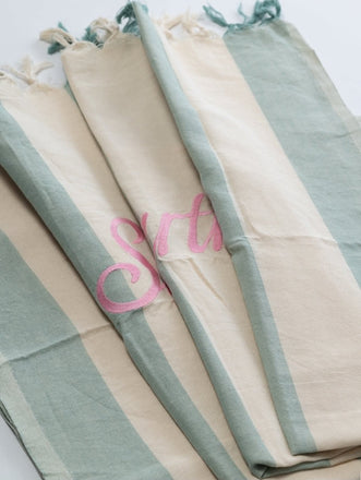 Teli Mare Saint Barth SB Beach Stipes Pop V53EMB FOUL002 04436H