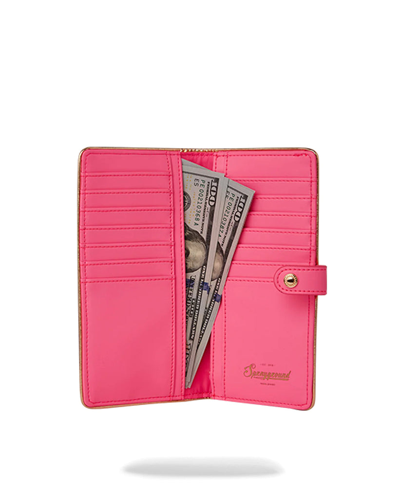PORTAFOGLIO  SPRAYGROUND SORBET STUNNA SINGLE FOLD WALLET 6660