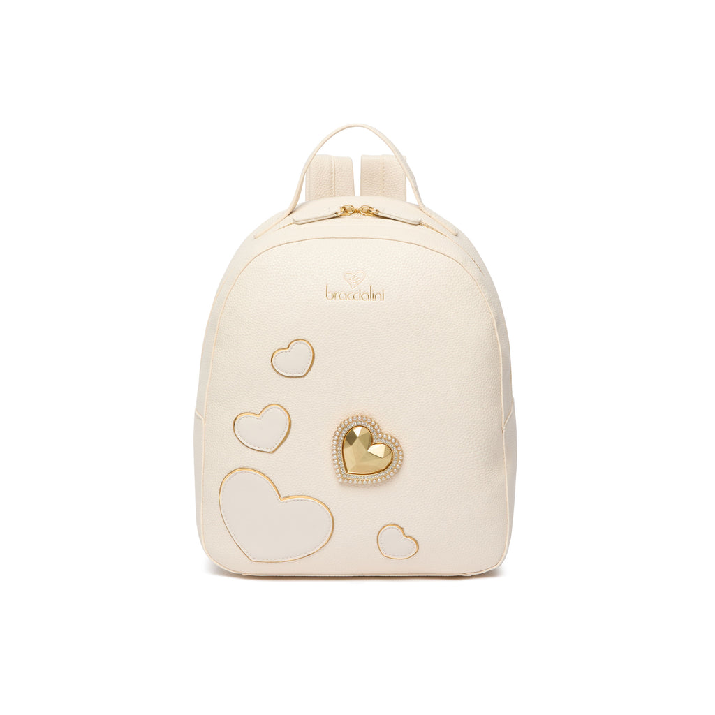 Zaino Braccialini B18219 Beth Patch Avorio