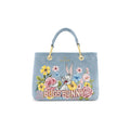 Borsa Braccialini Beth Bloom LT322 Bugs Bunny Tote Medium in suede