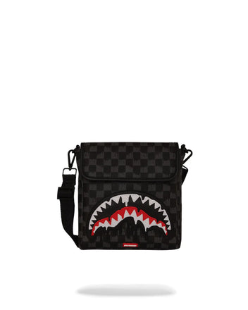 TRACOLLA SPRAYGROUND ART7962 DRIPPING SHARKS IN PARIS MESSENGER SLING