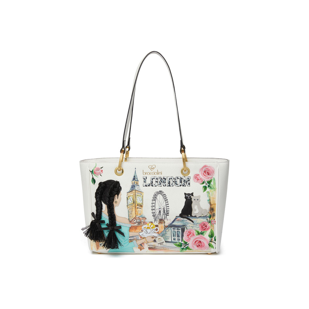 Borsa Braccialini B18162 Cartoline Loondon
