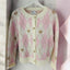 Cardigan Mua Collection Rombi e Cuori
