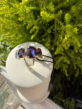 Anello Sodini 55095 Trilogy Eclissi Viola