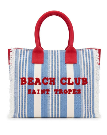 Borse Marinette Saint Tropez Small In Canvas Beach Club