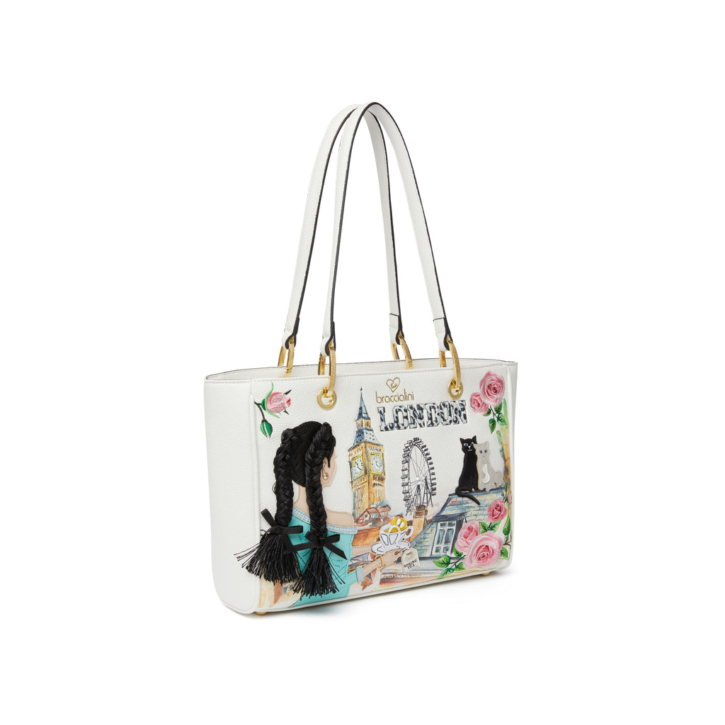 Borsa Braccialini B18162 Cartoline Loondon