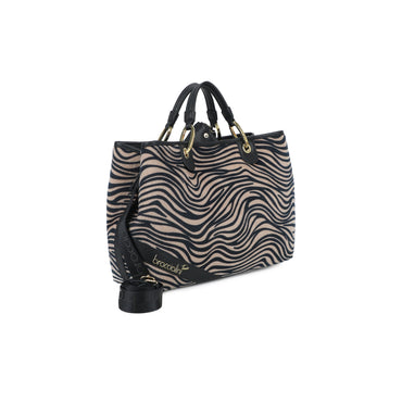 Borsa Braccialini Beth Animalier B18570 Tote Big Fantasia Zebrata
