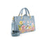 Borsa Braccialini Beth Bloom LT322 Bugs Bunny Tote Medium in suede