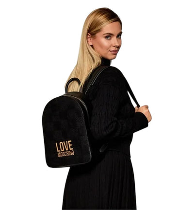 Zaino Love Moschino JC4124 Velour Nero