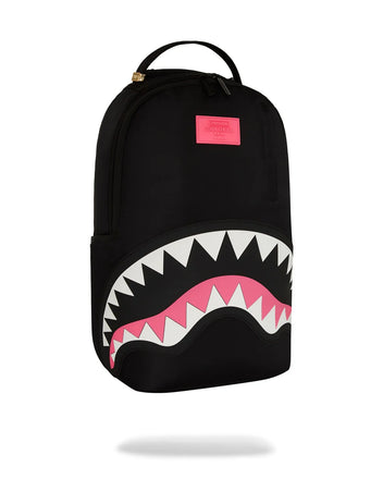 ZAINO SPRAYGROUND ART7089 SHARK CENTRAL NYLON BLACK PINK