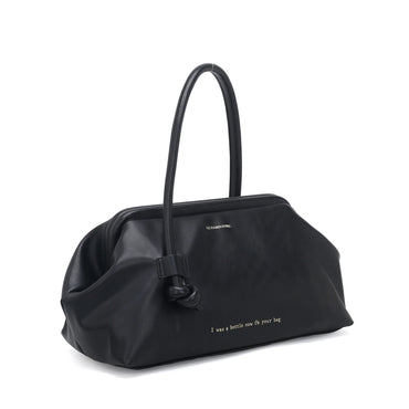 Borsa Le Pandorine PF253B540 a mano grande Bottle Maxi colore nero