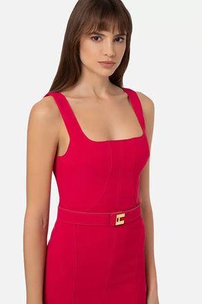 Abito Elisabetta Franchi AB-336-31E2 Fuxia TG 46