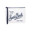 Pochette Saint Barth Aline Logo In Rilievo